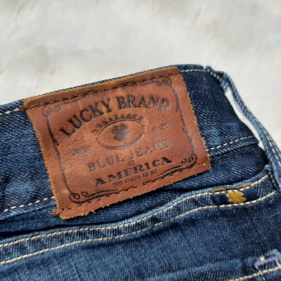Lucky Brand Woman's Blue Lola Skinny Jeans Size 2/26 - Picture 10 of 10